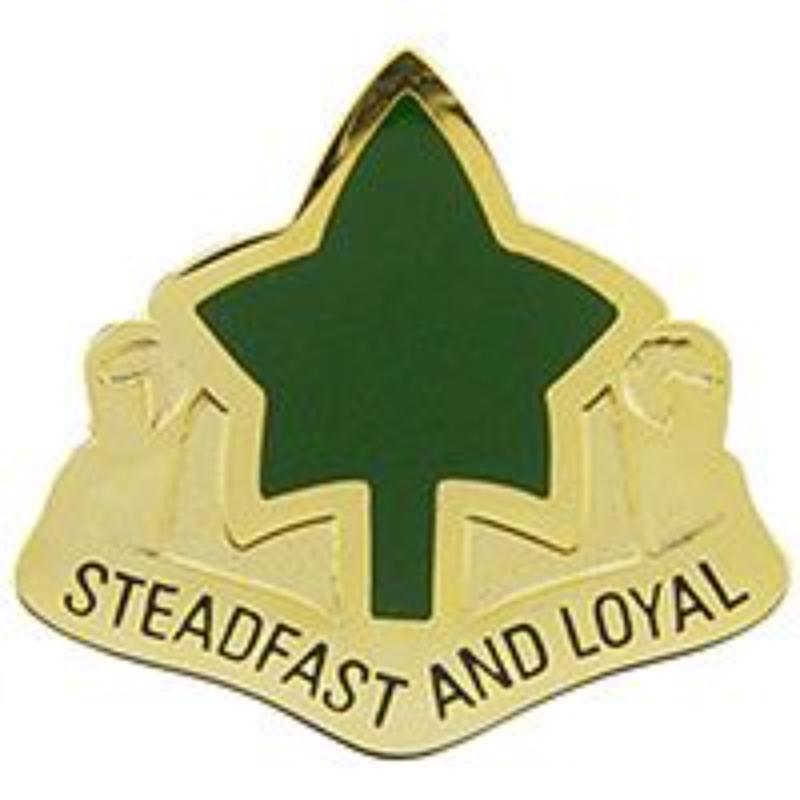 P15003 Pin - Army, 4th Infantry Regiment - 1 in.