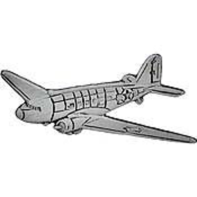 P15025 Pin - APL, C-47 Dakota - Pewter - 1.5 in.