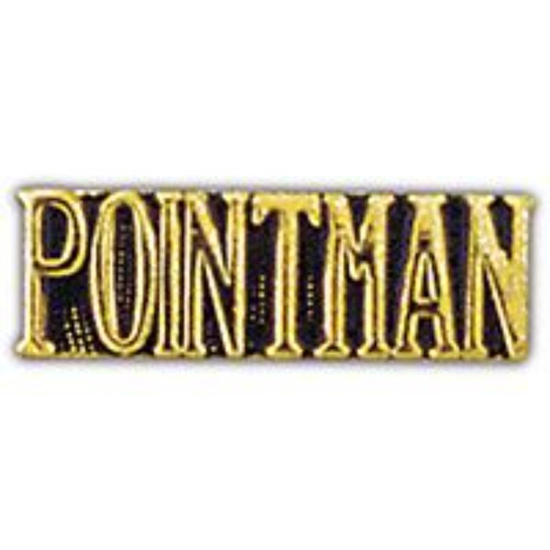 P15179 Pin - Script, Pointman - 1 in.