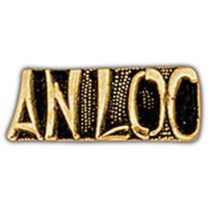 P15180 Pin - Vietnam, Script An Loc - 1 in.