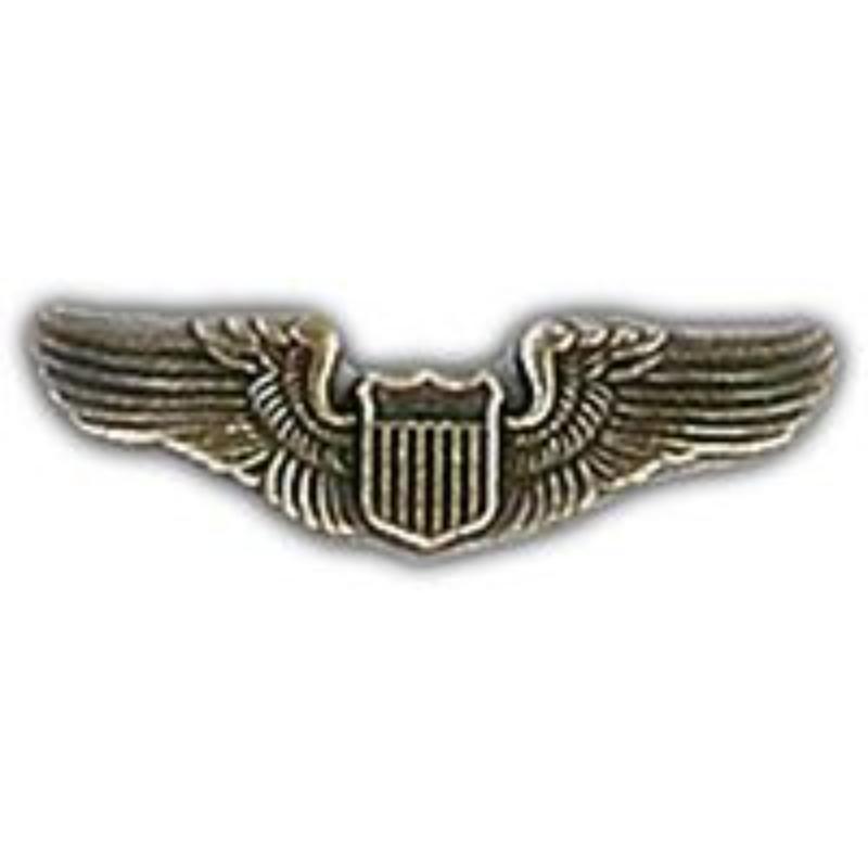 P15443 Mini Wing Pin - USAF, Pilot, Basic - 1.25 in.
