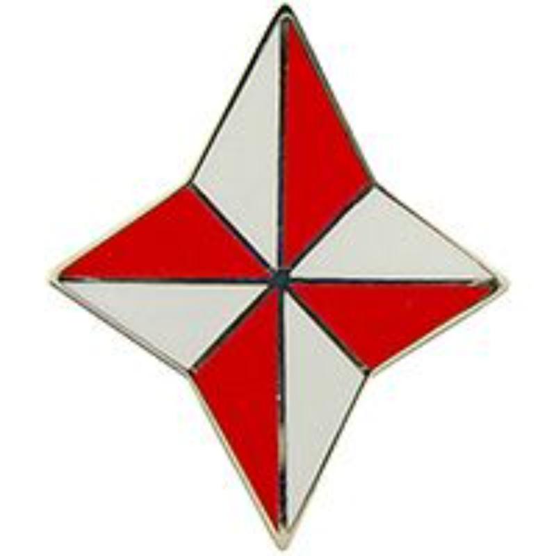 P15645 Pin - Army, 48th Division - 1 in.