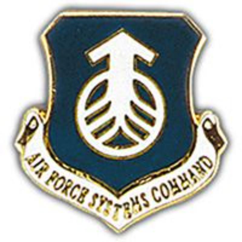 P15729 Pin - USAF, Systems Command - 1 in.