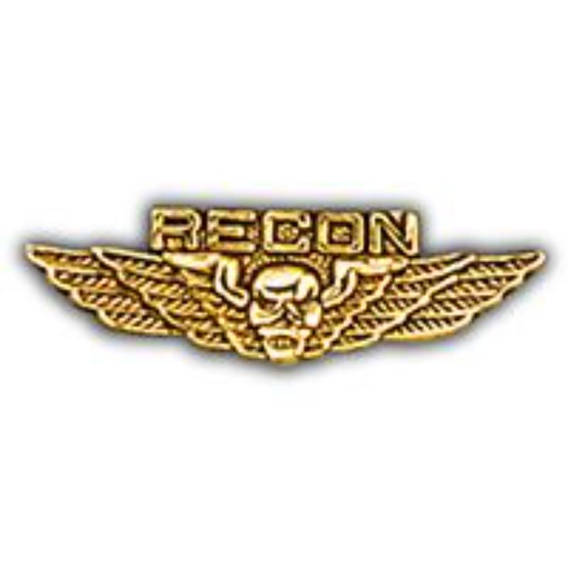 P15945 Mini Wing Pin - USMC, Recon - 1.25 in.