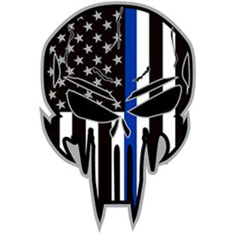P15978 Pin - Police, Blue - 1.25 in.