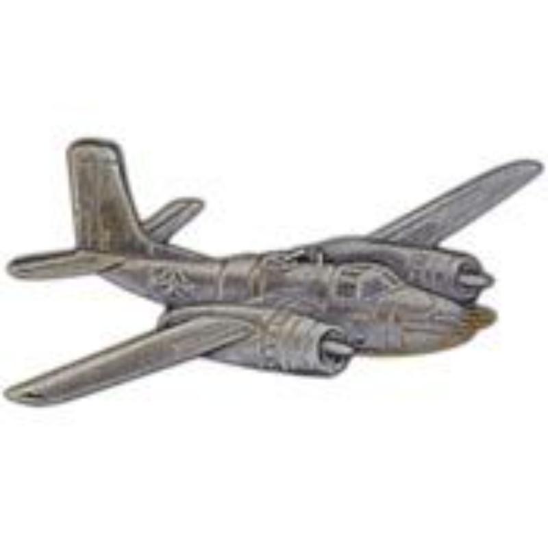 P16032 Pin - APL, A-26 Invader - Pewter - 2.38 in.