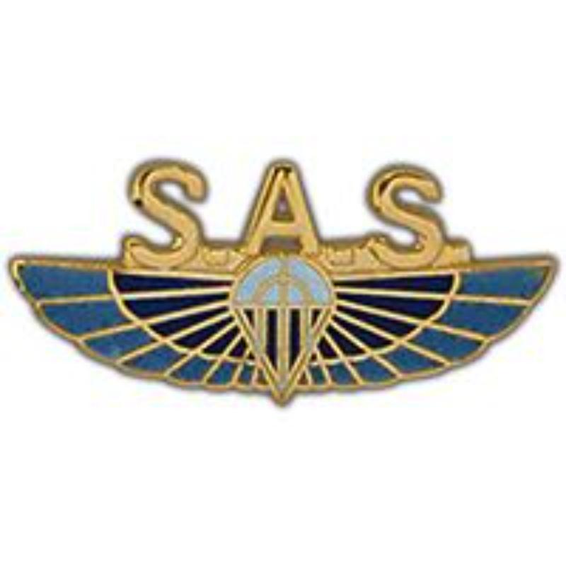 P16121 Wing Pin - Scandinavian Airlines System - 1.88 in.