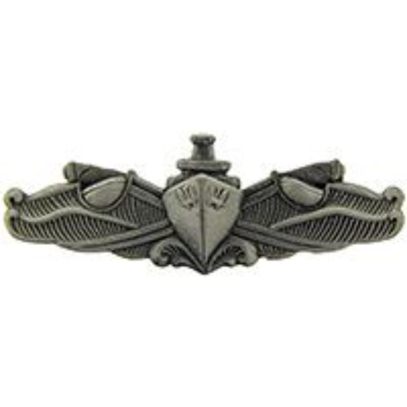 US Navy Surf Warfare Pewter Pin - 1.38 in. - Durable Design