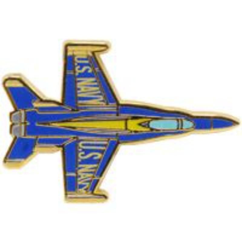 P18100 Pin - B&A, F&A-18 Hornet Top View - 1.5 in.
