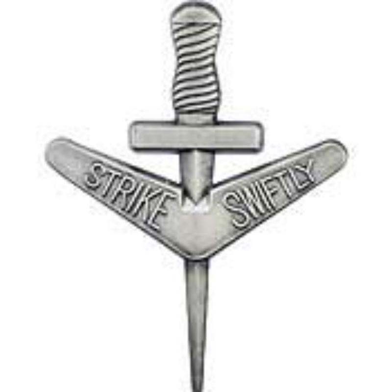 P40024 decal - Australian, Commando - 2.75 in.
