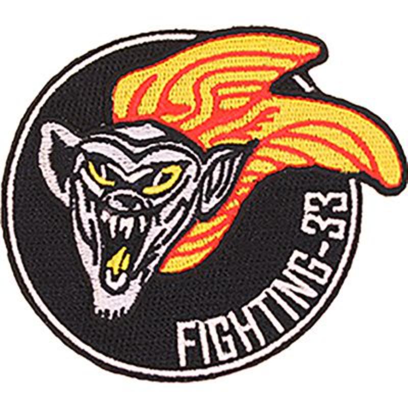 Picture of Eagle Emblems PM0041 Patch - USN&#44; Fighting-33 - 3.38 in.