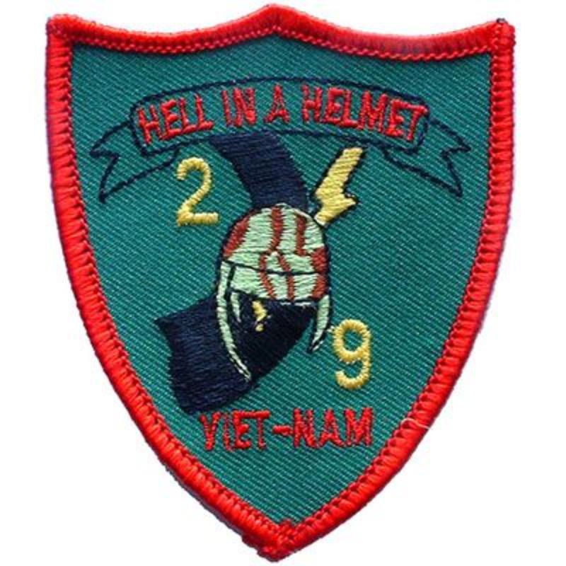 PM0061 Patch - Vietnam, Hell in A - 3 in.