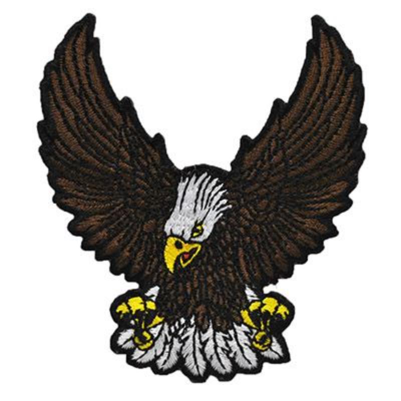 PM0111 Patch - Eagle, Brown - 3.5 in.