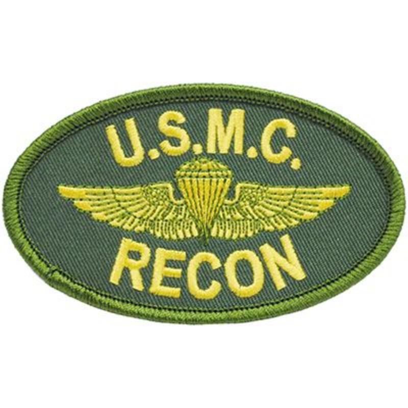 PM0274 Patch - USMC, Recon - 3.5 in.