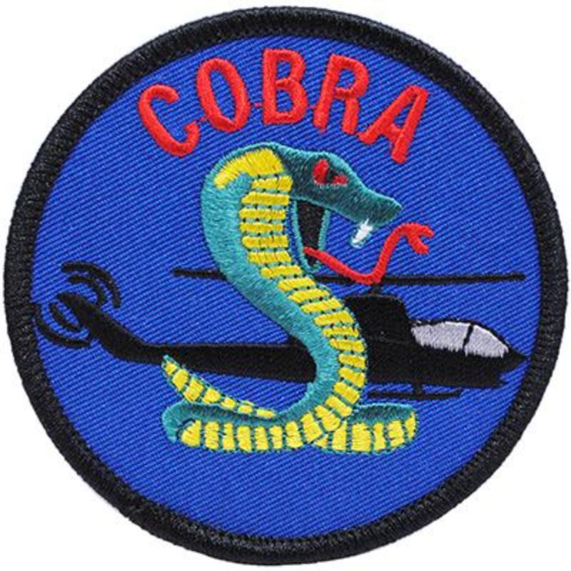 PM0674 Patch - Hel, Cobra, Round - 3.63 in.