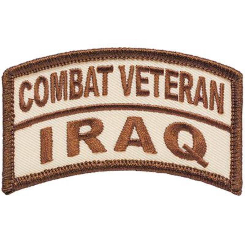 PM0745 Patch - Iraqi Freedom Combat Veteran Tab - 3 in.