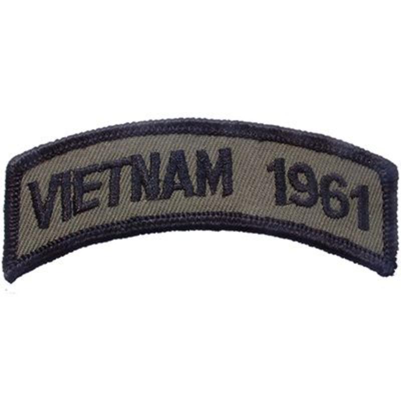 PM0822 Patch - Vietnam, Tab, 1961 - 3.5 x 1 in.