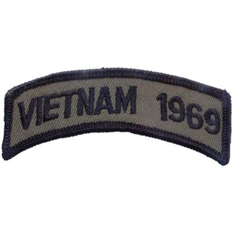 PM0830 Patch - Vietnam, Tab, 1969 - 3.5 x 1 in.