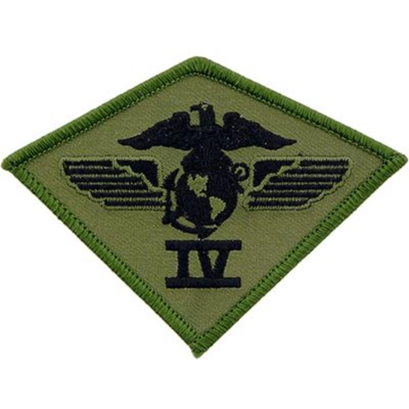 PM0877 Patch - USMC, 4th Airwing - 3.75 in.