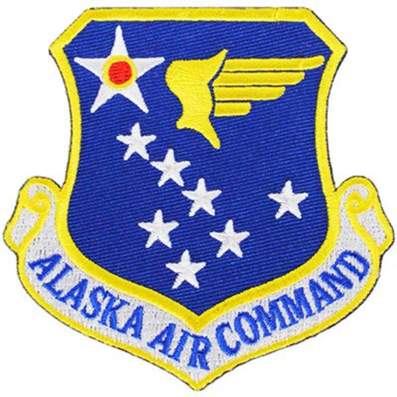PM0930 Patch - USAF, Alaskan Air Command - 3.63 in.