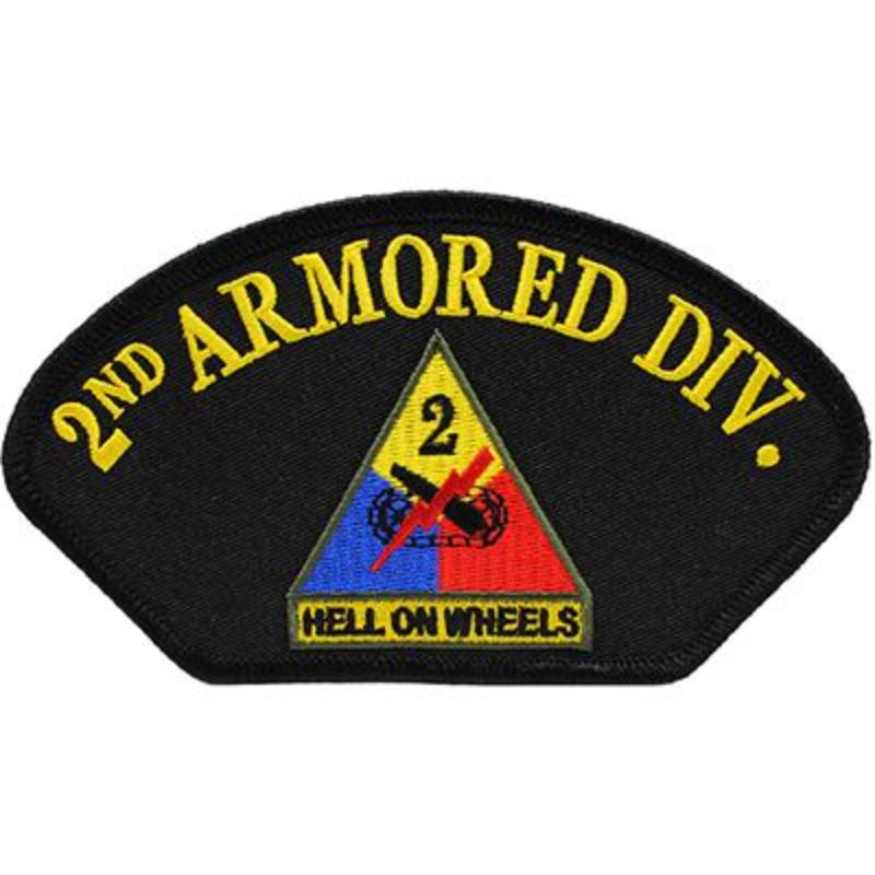 PM1405 Patch - Army, Hat, 2nd Arm - 5.25 x 3 in.
