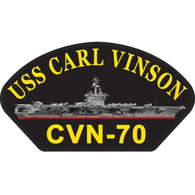 PM1510 Patch - USS, Carl Vinson - 5.25 x 3 in.