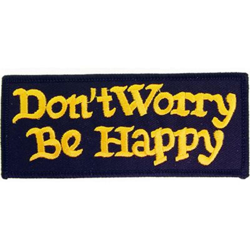 PM3024 Patch - Dont Worry Be Happy - 4.5 in.