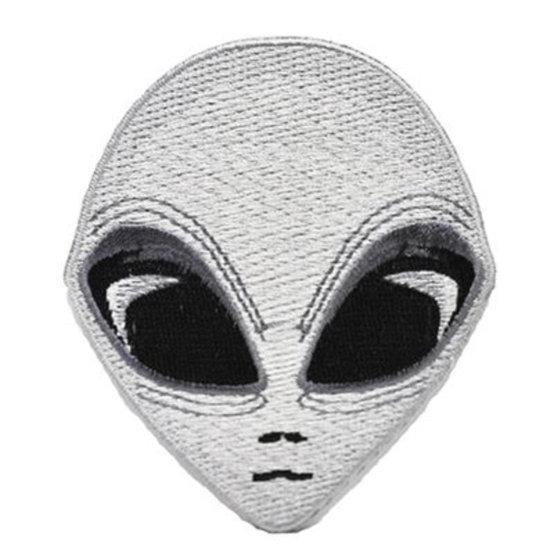 Alien Face J Rod Patch - Multicolor - 3.13 in. - Durable Design