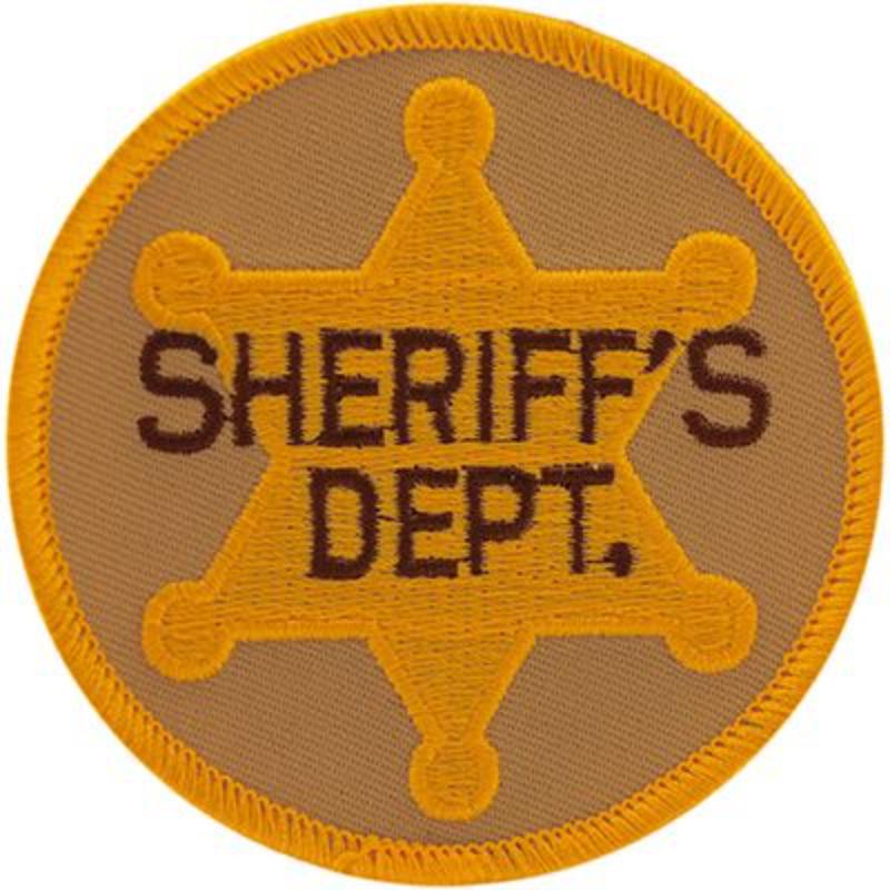 PM4004 Patch-Police, Sheriff Department - 3 in.