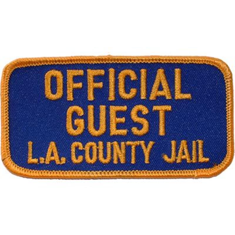 PM4058 Patch-Police, CA, LA, Co.Jail - 4 in.