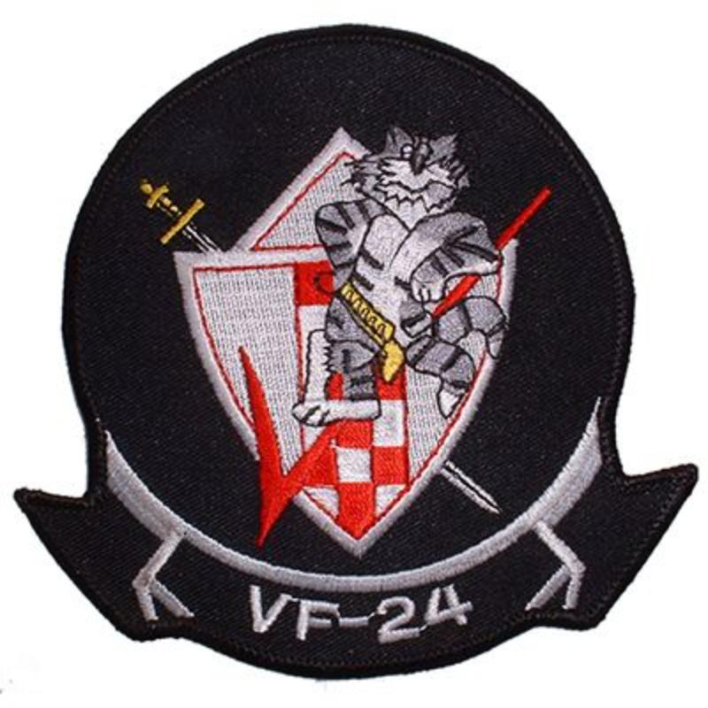 PM5026 Patch - USN, Tomcat, VF-24 - 3.38 in.