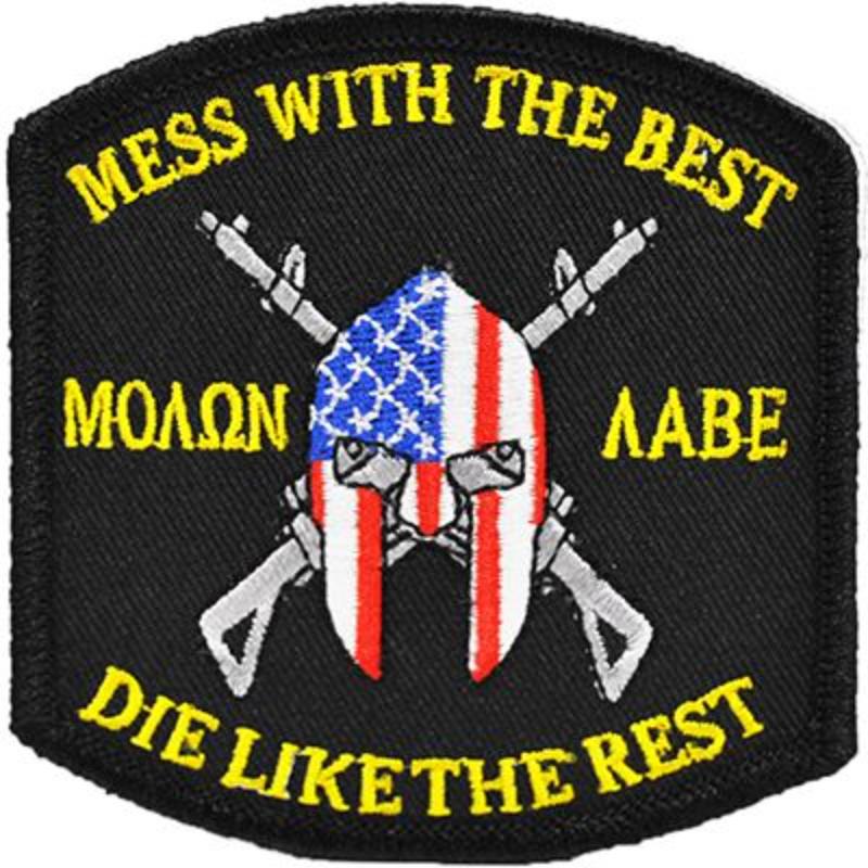 PM5319 Patch - Mess with The Best - 3.25 in.