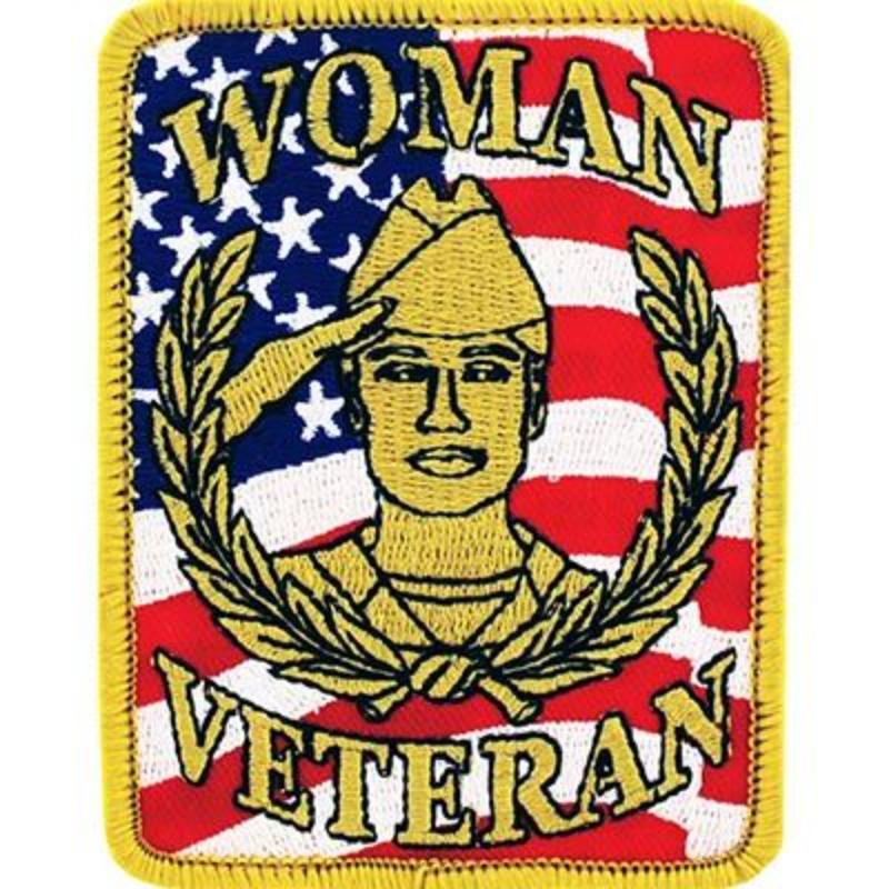 PM5395 Patch - Woman Veteran - 3.5 in.