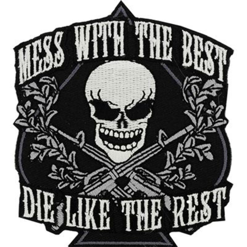 PM5397 Patch - Mess with Best Spade - 3.5 in.