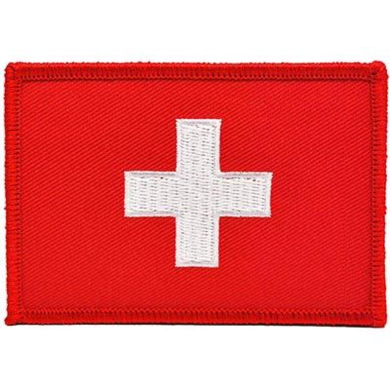 PM6108 Patch - Switzerland - 3.5 x 2.5 in.