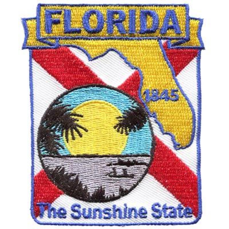 PM6710 Patch - Florida - 3.38 in.