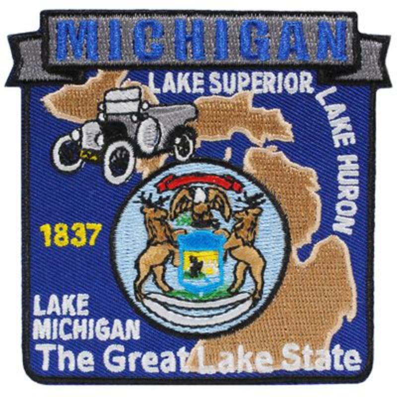 PM6723 Patch - Michigan - 3.13 in.