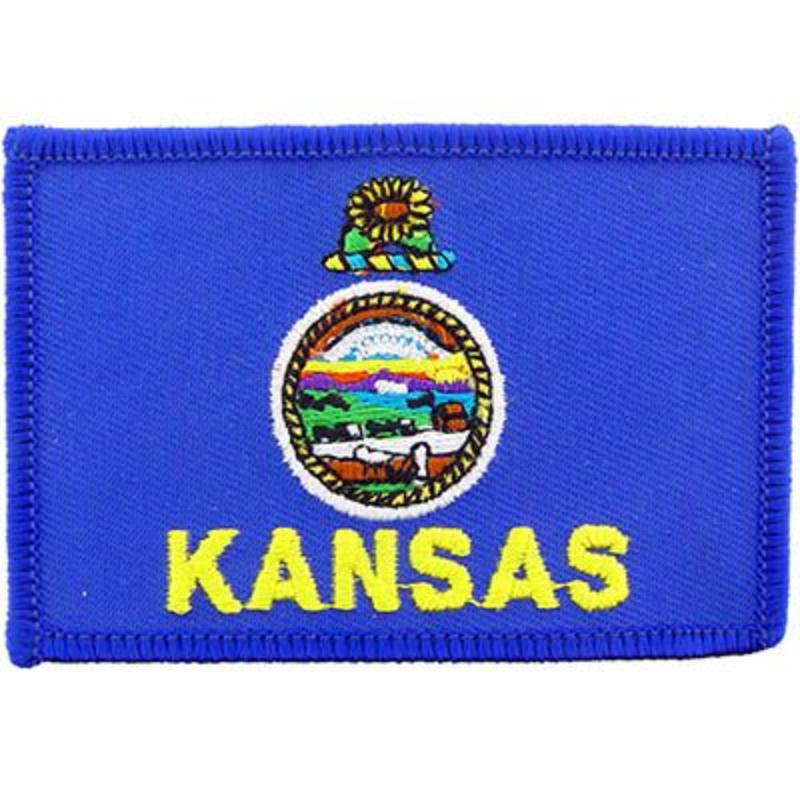 PM6817 Patch - Kansas - 3.5 x 2.5 in.