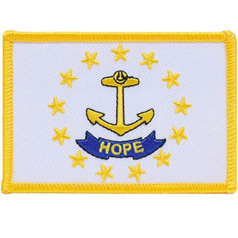 PM6840 Patch - Rhode Island - 3.5 x 2.5 in.