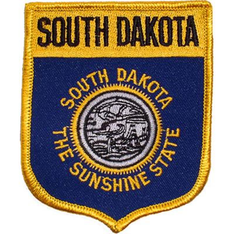 PM6942 Patch - South Dakota - 3.5 x 2.88 in.