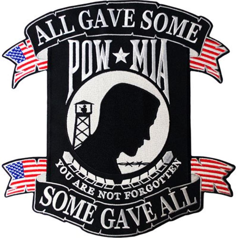 PM9032 Patch - Pow Mia, Some Gave All - 12 in.