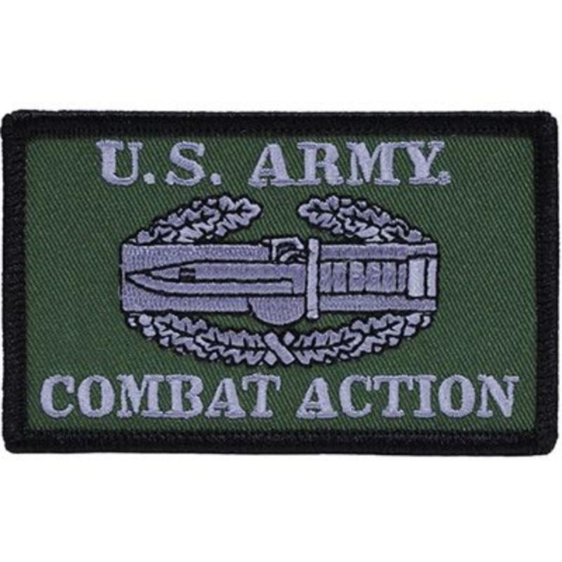 PM0968 Patch - Army, Combat Action - 3.63 in.