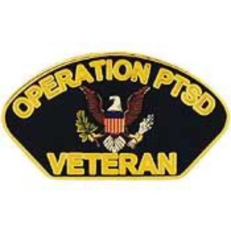 P12321 Pin - Fun, Operation PTSD - 1.25 in.