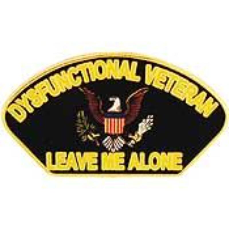 P12322 Pin - Fun, Dysfunctional Veteran - 1.25 in.