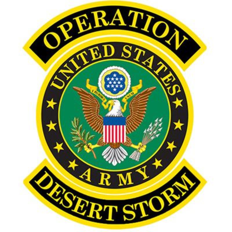 PM1160 Patch - Desert Strom Army - 3 Piece - 4.25 in.