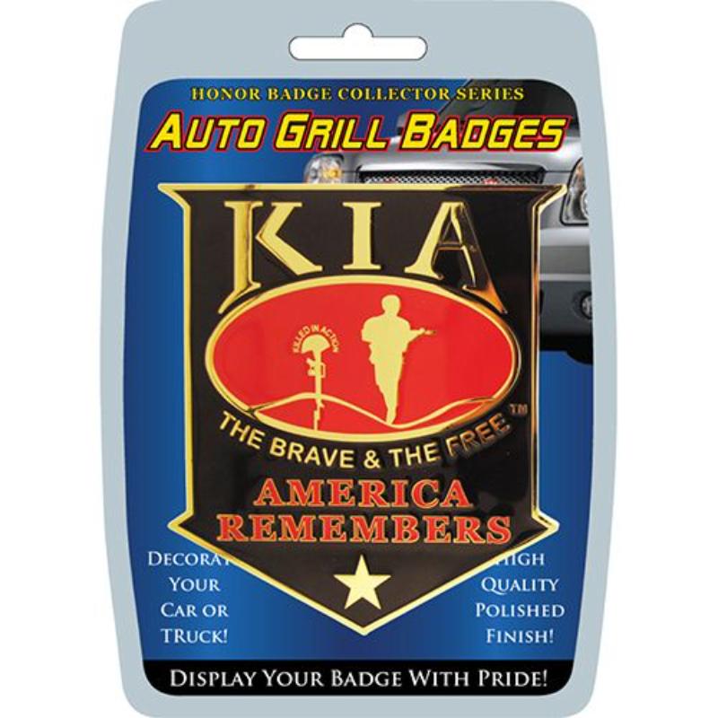 MD6109 Car Grill Decal - Kia Honor - 3.38 in.