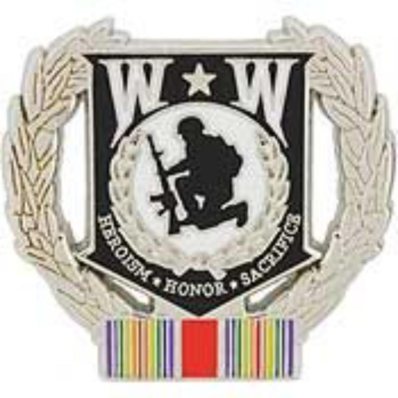P12213 Pin - Wounded Warrior World War II - 1.125 in.