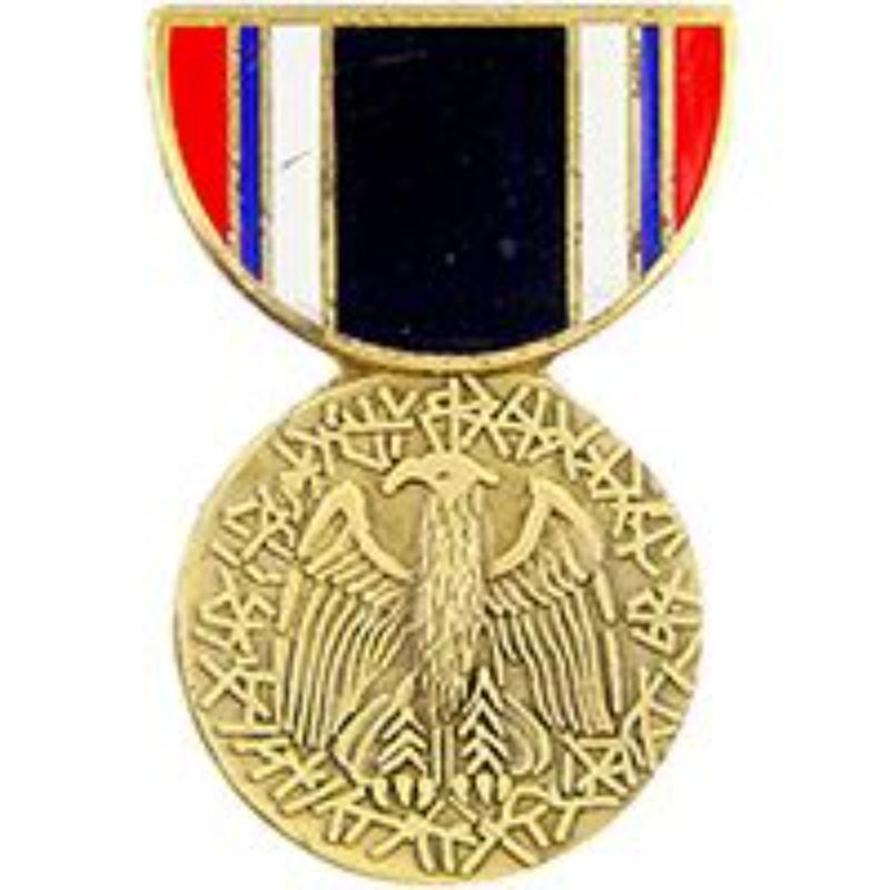 POW Medal Pin - Silver - 1.181 in. - Durable Design