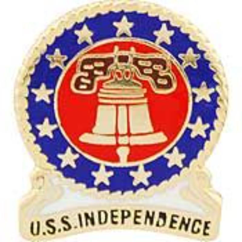 P15236 Pin - USS, Independence - 1 in.