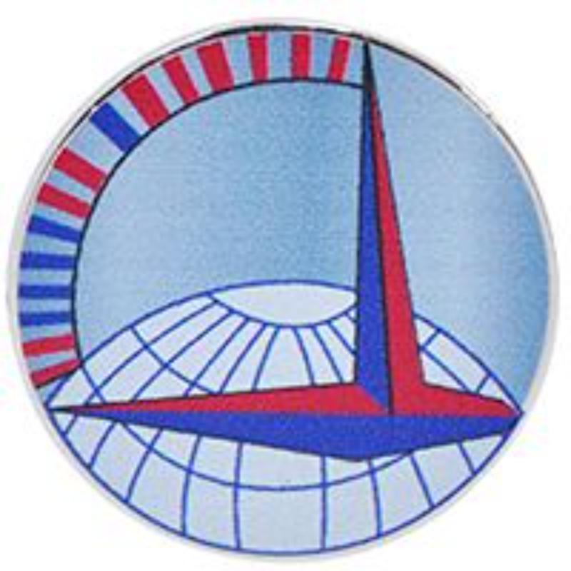 USAF Transportation Command Pin - 1 in. - Durable Military Design